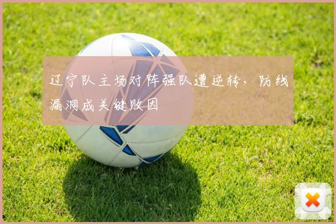 辽宁队主场对阵强队遭逆转,防线漏洞成关键败因